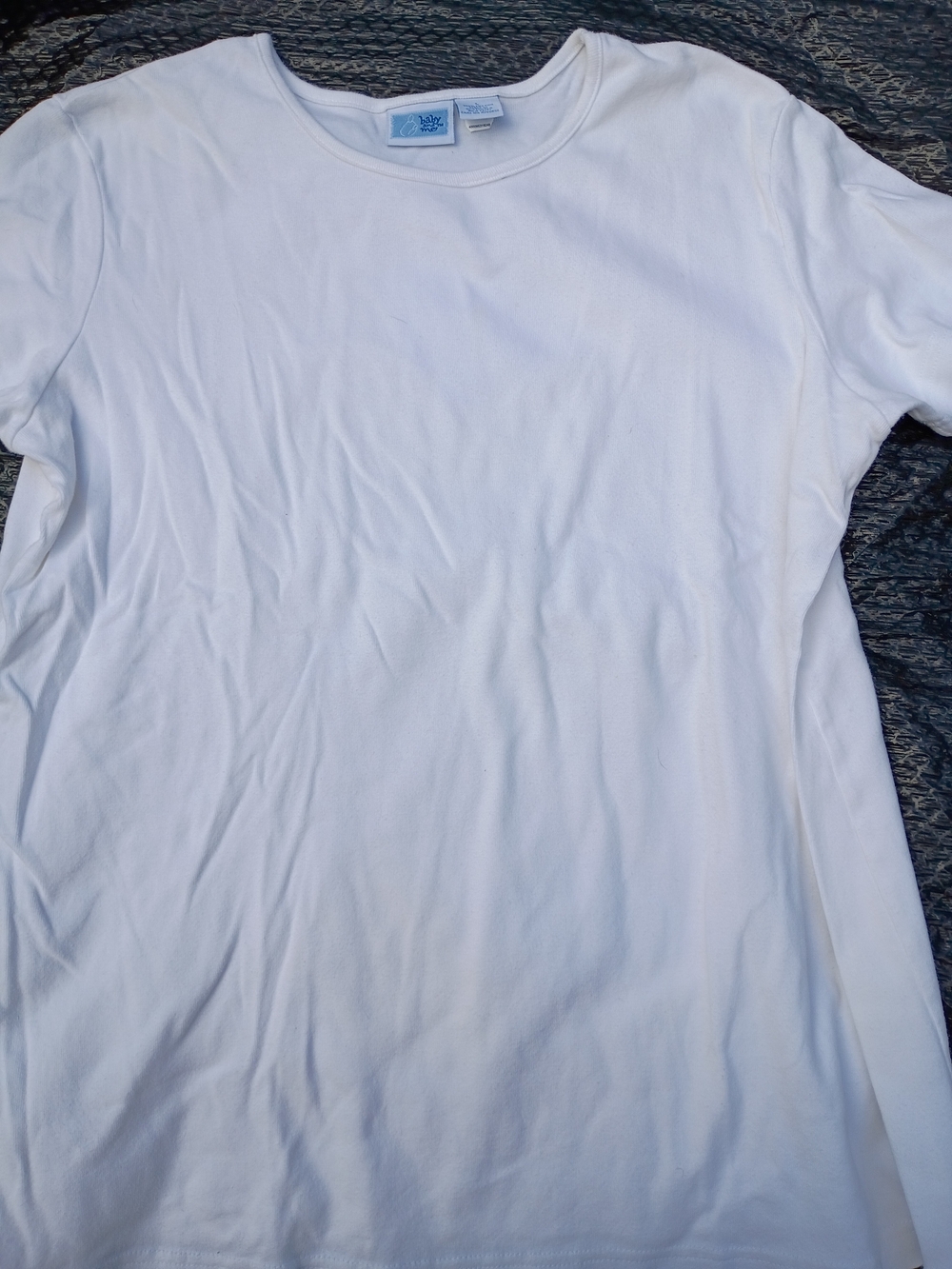 Maternity Short Sleeve Tee - White